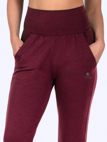 Magadi Regular Workout Pants 'Paula' in Red