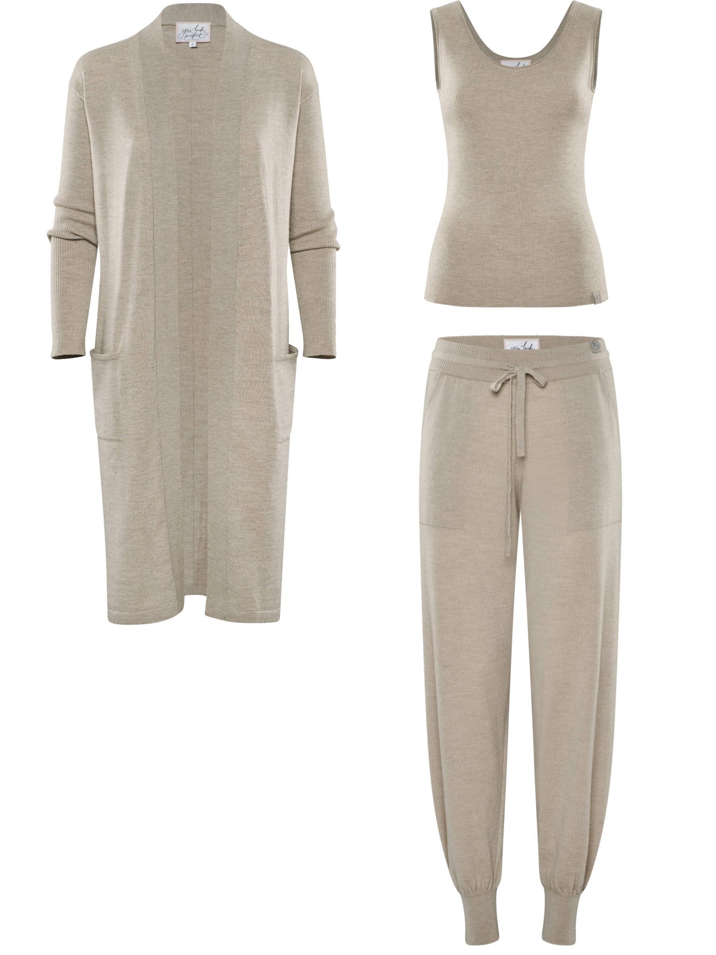 YOU LOOK PERFECT Hausanzug in Grau