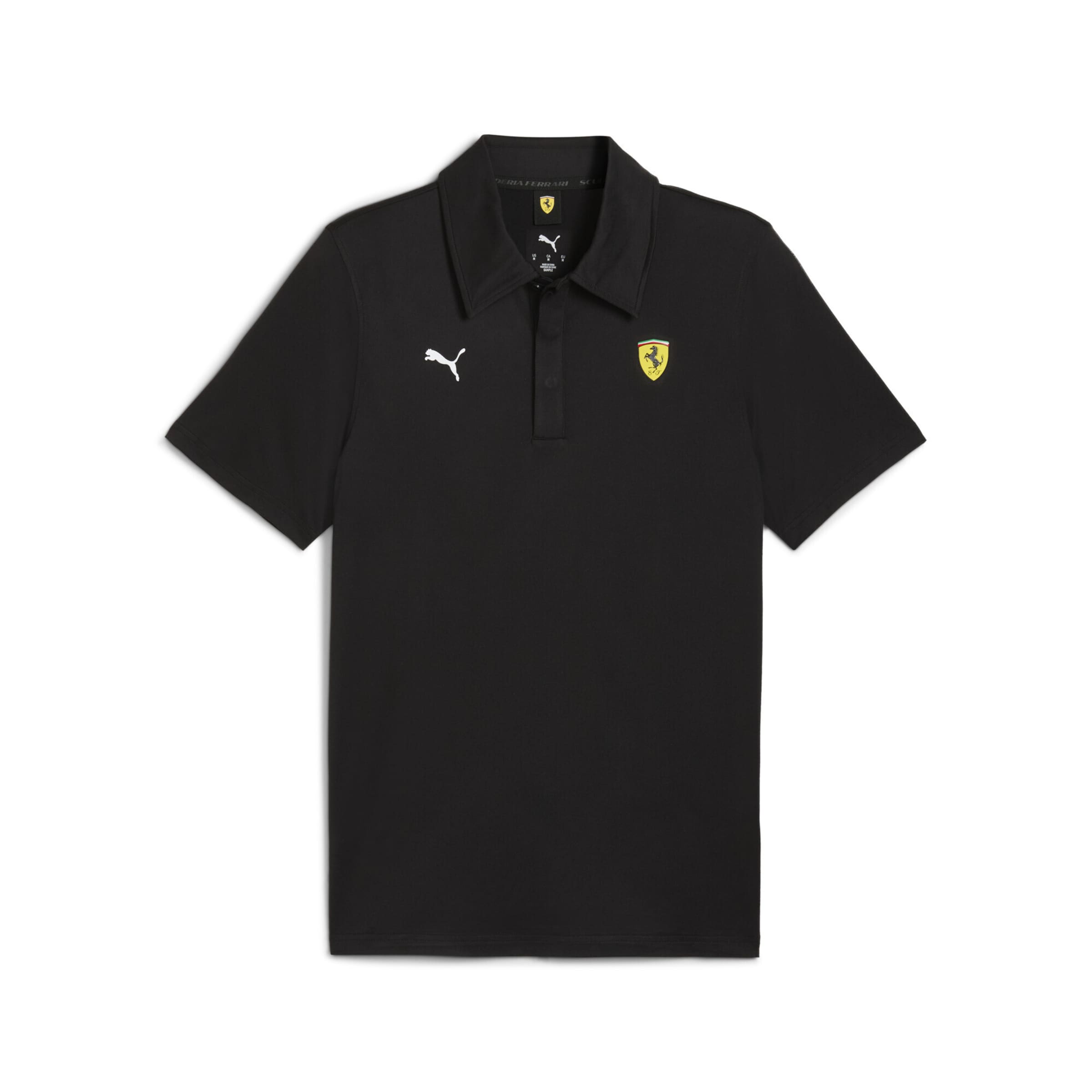 PUMA Funktionsshirt 'Scuderia Ferrari' in Schwarz: Vorderseite