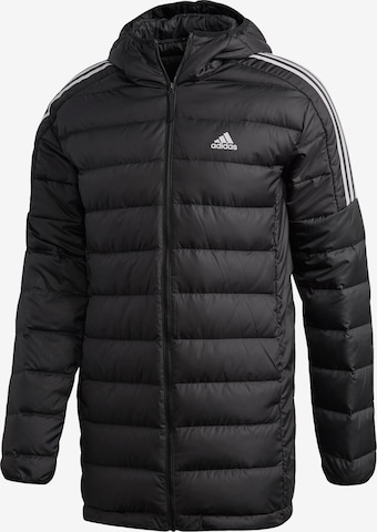 ADIDAS SPORTSWEAR Outdoorjacke 'Essentials' in Schwarz: predná strana