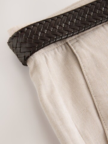 Next Обычный Брюки со складками в Серый