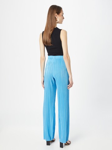 Monki Wide Leg Hose in Blau