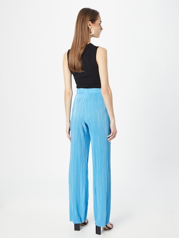 Monki Wide leg Broek in Blauw