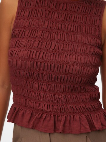 VERO MODA Top 'VMNORI' in Brown