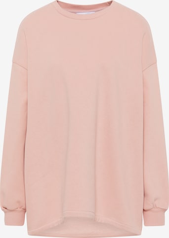 usha BLUE LABEL Sweatshirt in Roze: voorkant