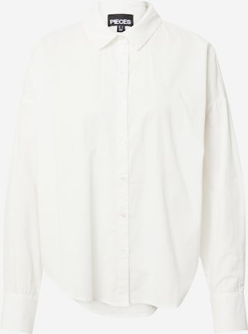 PIECES Blouse in White: front