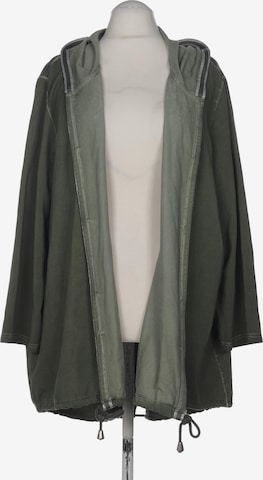 Angel of Style Sweatshirt & Zip-Up Hoodie in 9XL in Green: front