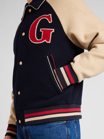 GANT Prehodna jakna 'VARSITY' | modra barva