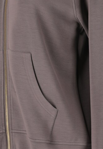 Athlecia Sweat jacket 'Jacey' in Brown
