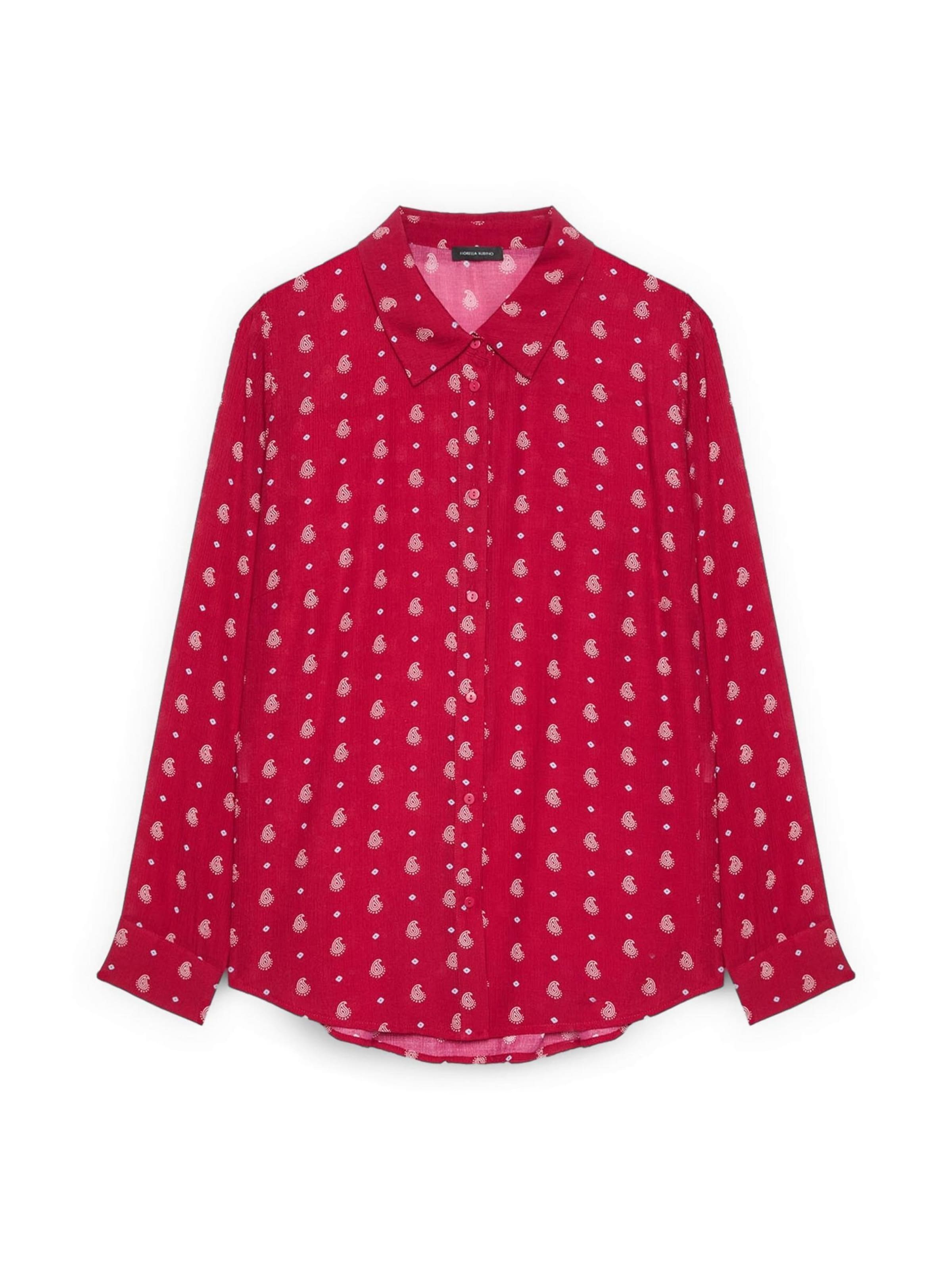 Fiorella Rubino Shirt in Rood: voorkant