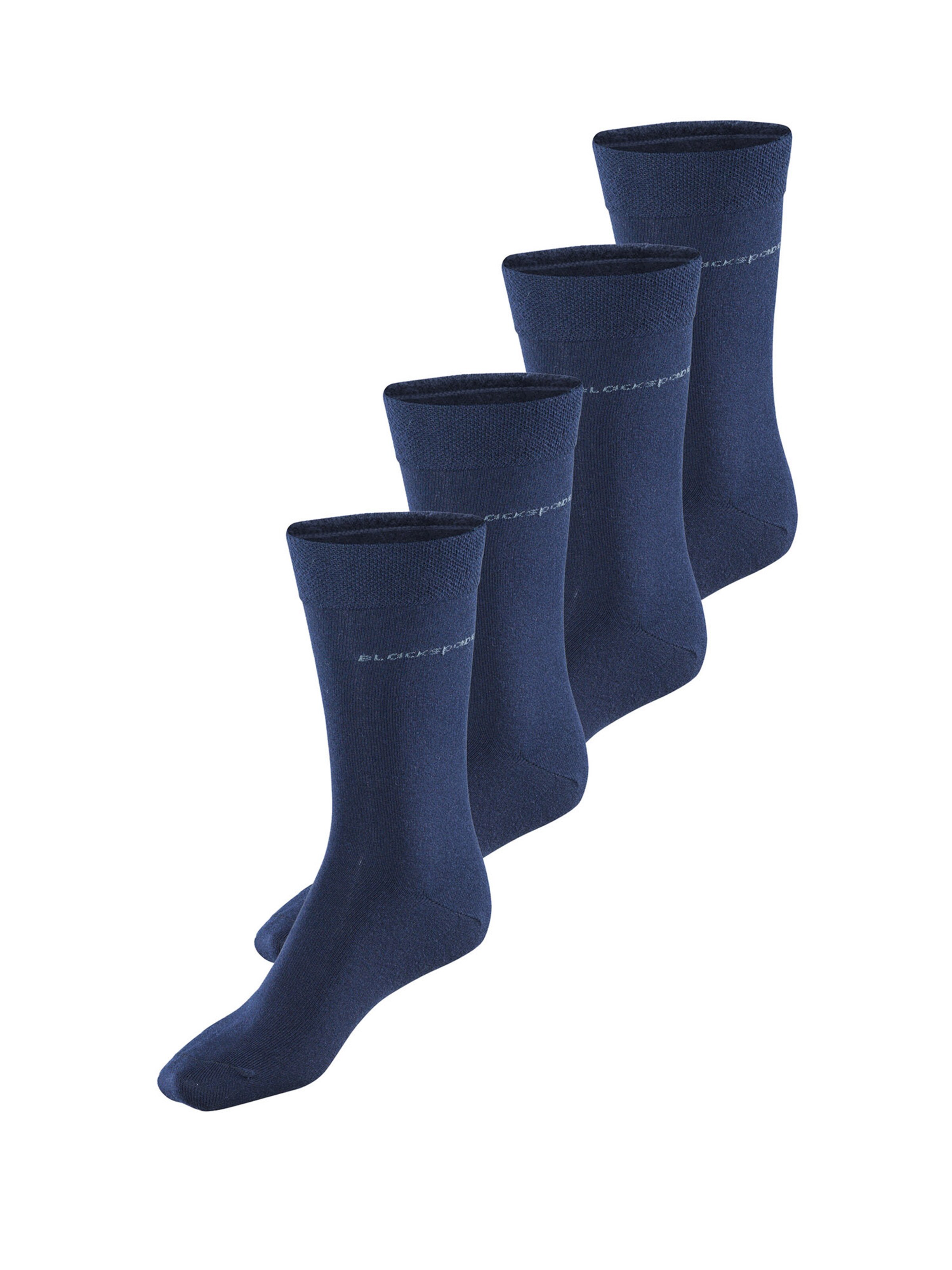 Chaussettes 'Classic' Blackspade en bleu : devant