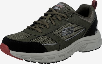 SKECHERS Sneakers laag 'Oak Canyon' in Groen: voorkant