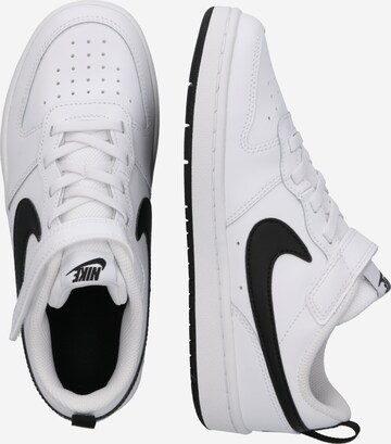 Baskets 'Court Borough Low 2' Nike Sportswear en blanc