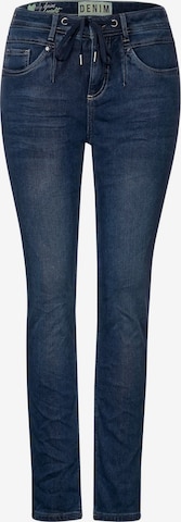 STREET ONE Slim fit Jeans in Blue: front