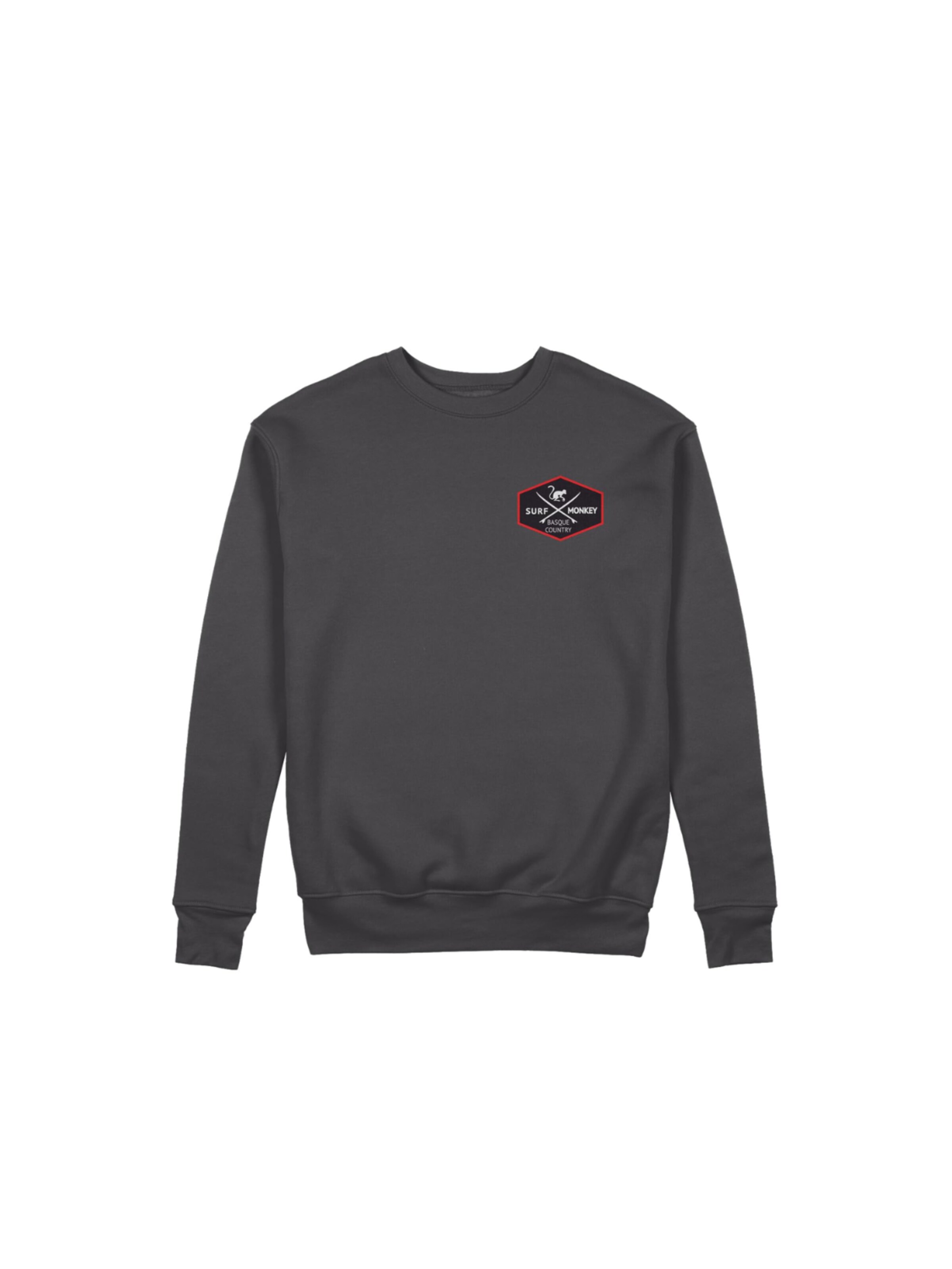 Surf Monkey - Sudadera en negro: frente