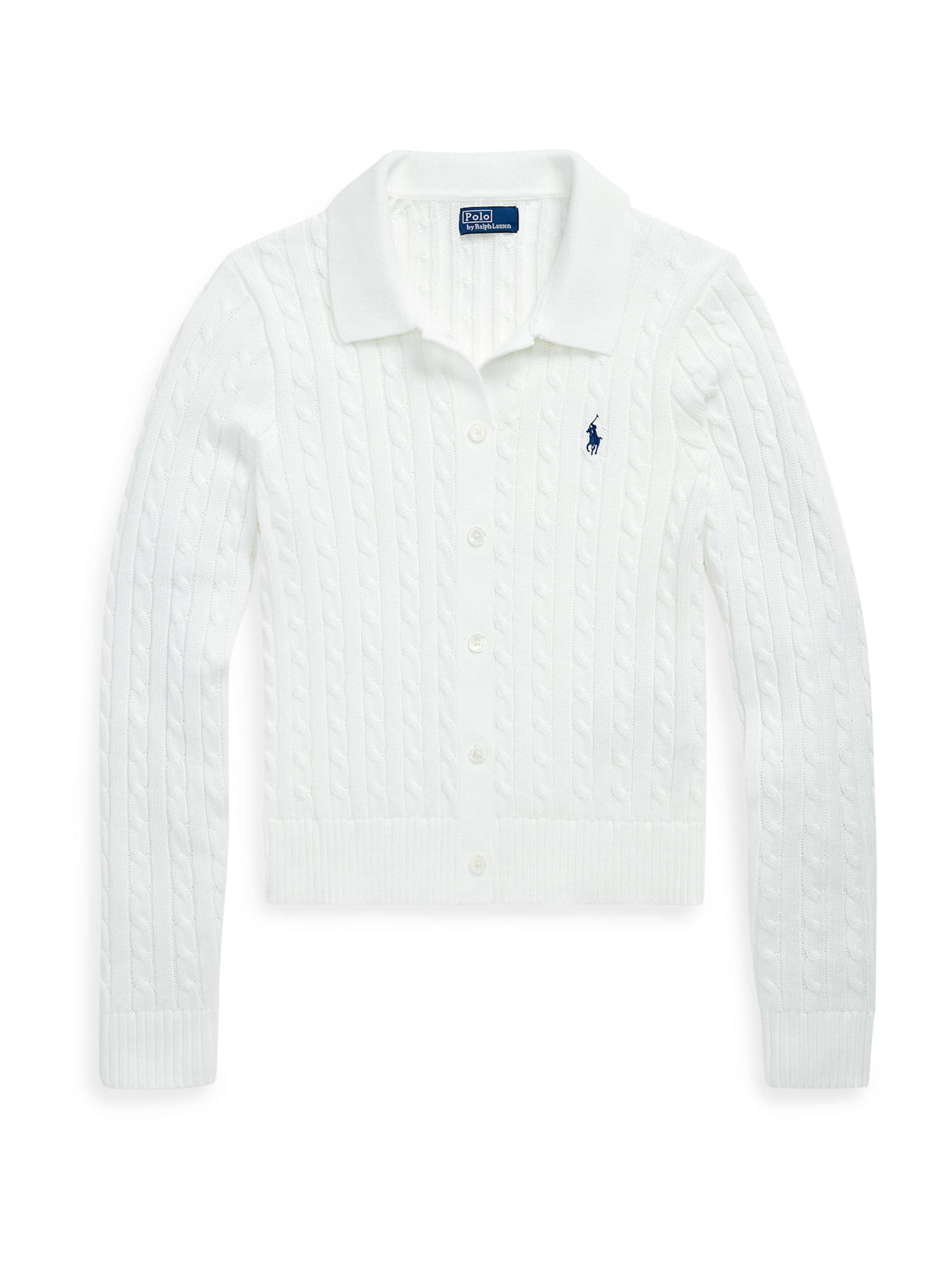 Polo Ralph Lauren - Cárdigan en blanco: frente