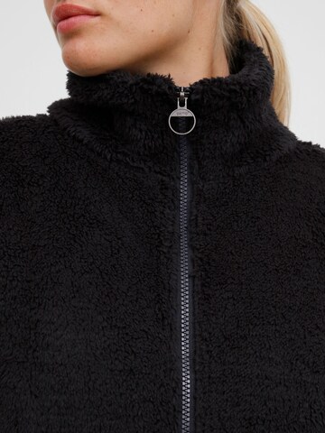Oxmo Fleecejacke 'Anneka' in Schwarz