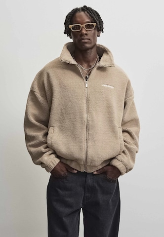 Pegador Fleece jas in Beige: voorkant