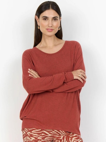 Soyaconcept Trui ' SC_BIARA ' in Rood: voorkant