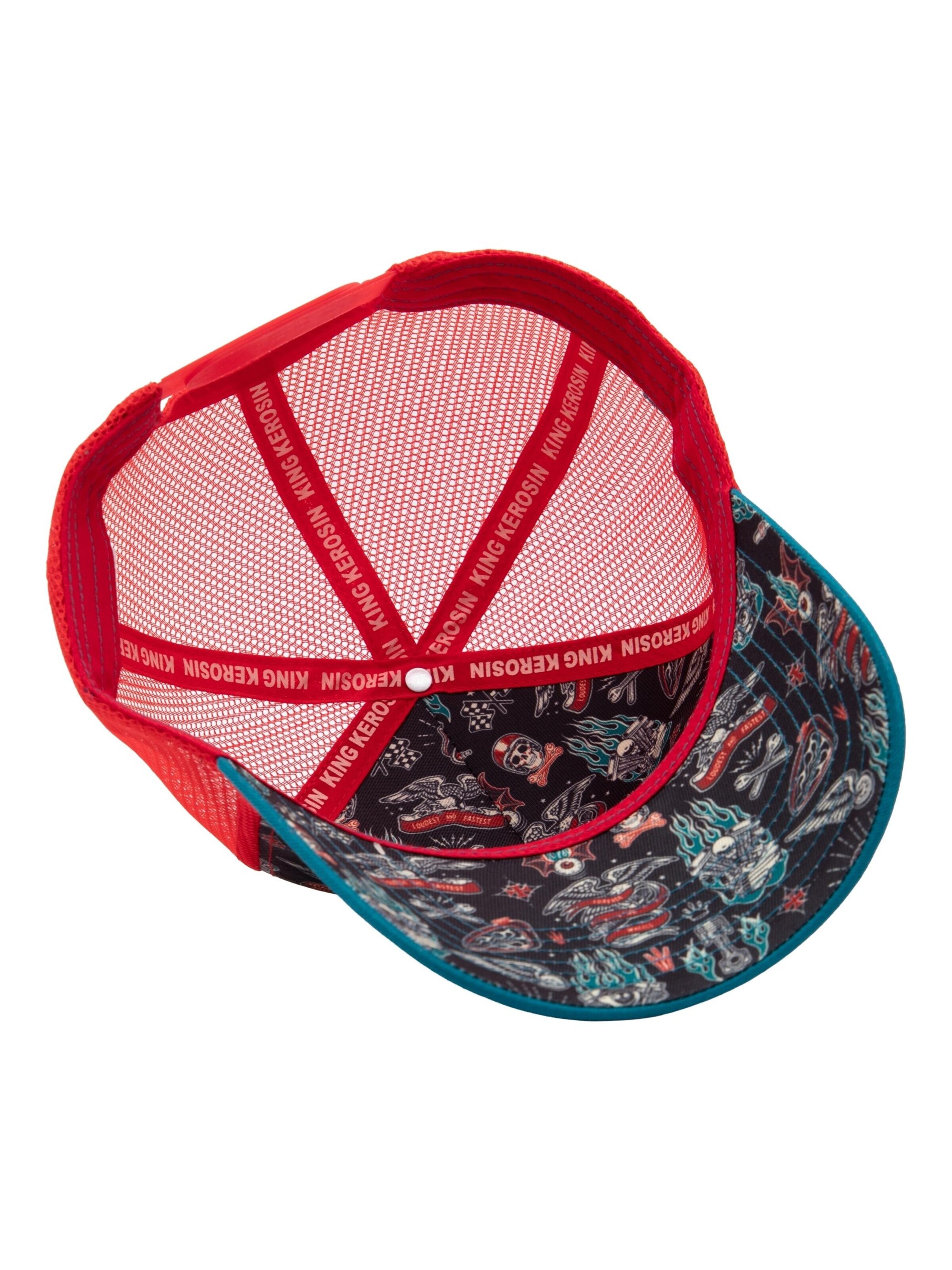 King Kerosin Cap 'Ride Hard' in Blue