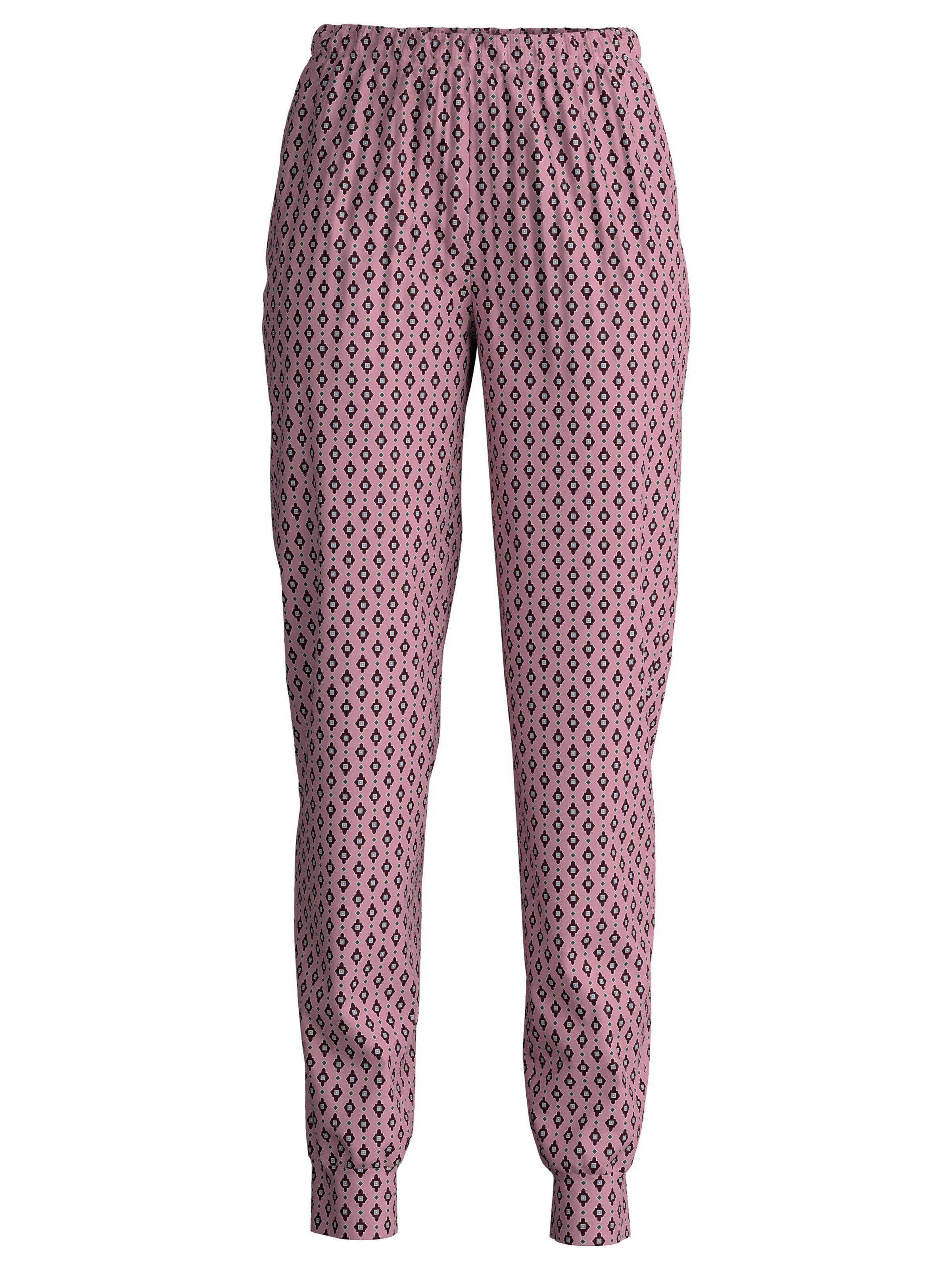 Pantalon de pyjama 'Favourites Botanic' CALIDA en violet : devant