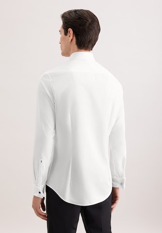 Slim fit Camicia business di SEIDENSTICKER in bianco