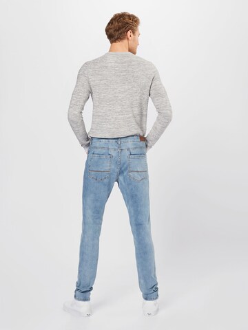 Urban Classics Skinny Jeans in Blauw