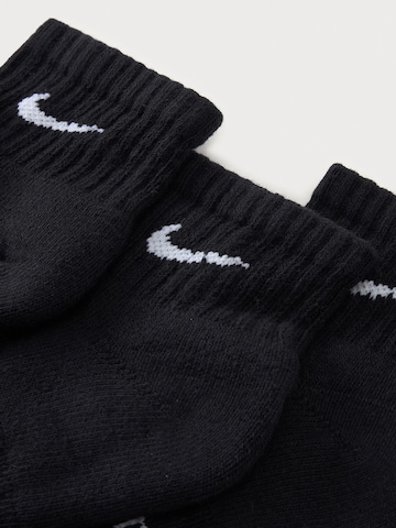 NIKE Athletic Socks 'Everyday' in Black