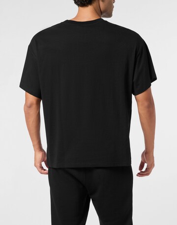 Plein Sport - Camiseta 'Scratch' en negro
