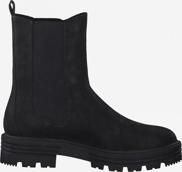 s.Oliver Chelsea boots in Zwart