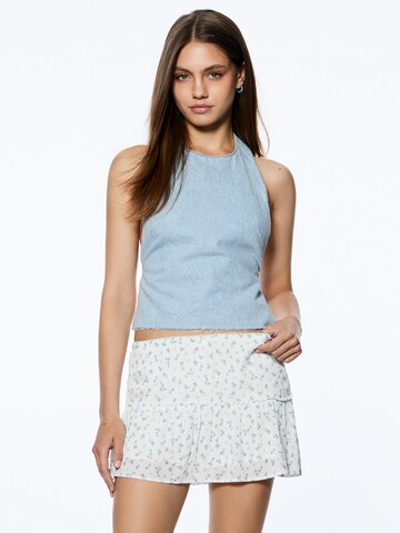 Pull&Bear Szabványos Szoknyák - fehér