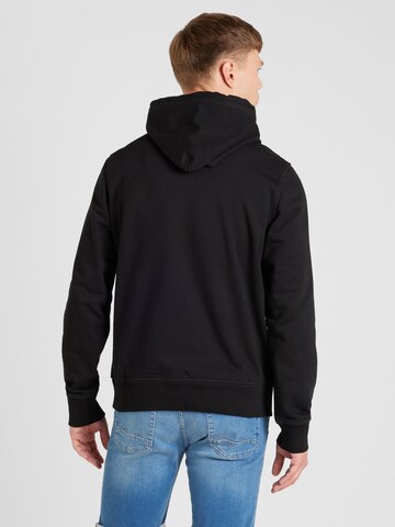 DIESEL Sweatshirt 'GINN' in Zwart