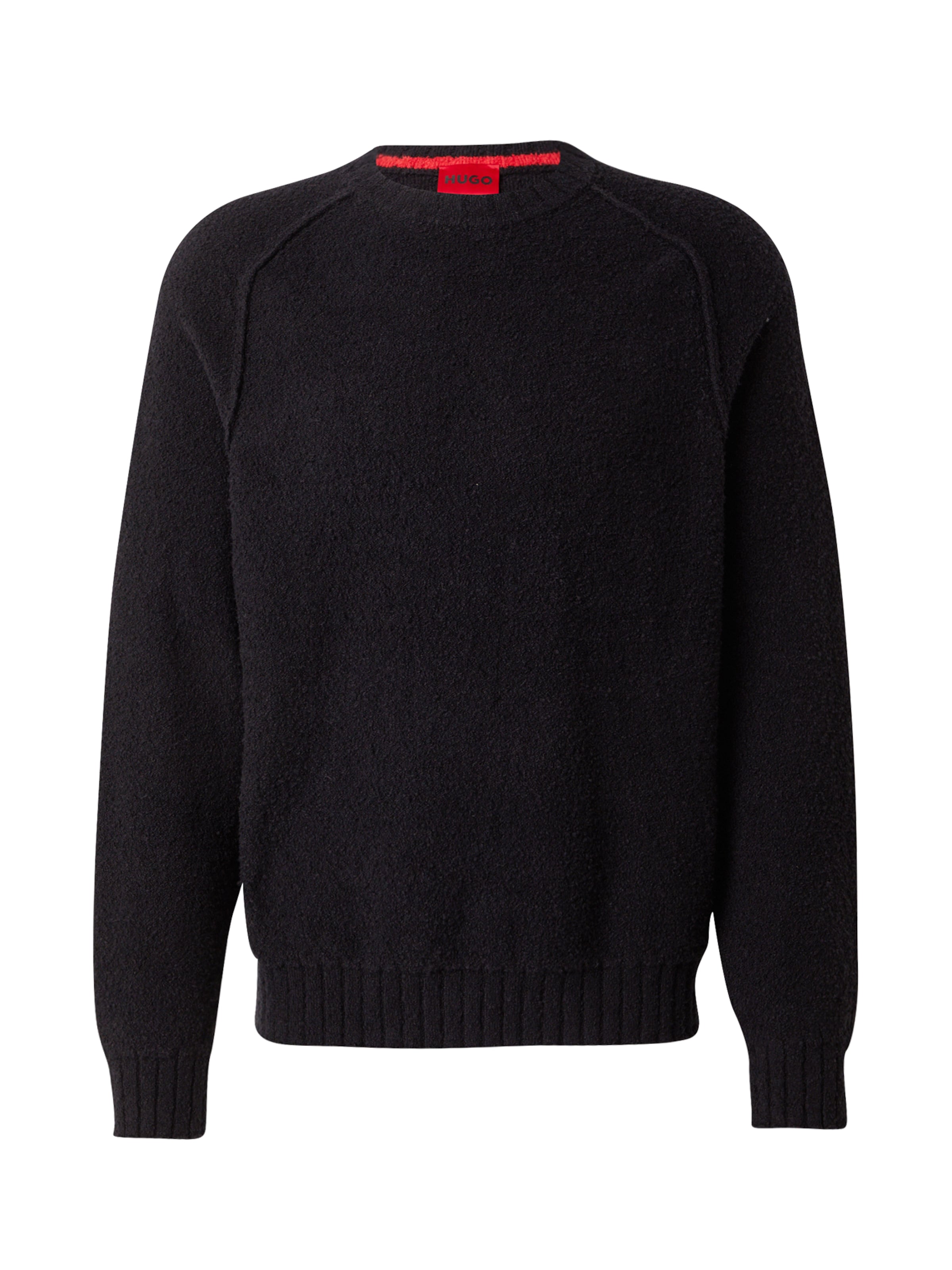 HUGO Kampsun 'San Christopher', värv must: eest vaates