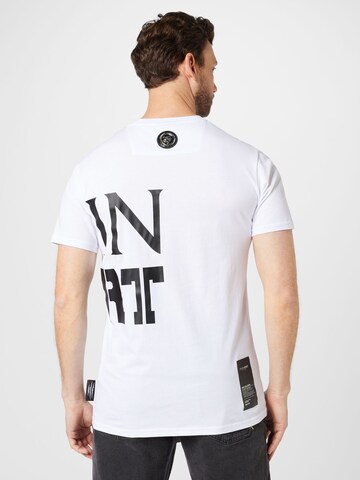 T-Shirt Plein Sport en blanc