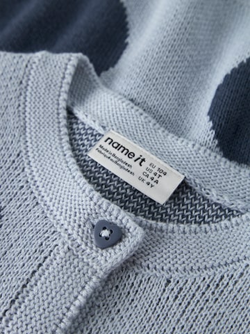 NAME IT Knit Cardigan in Blue