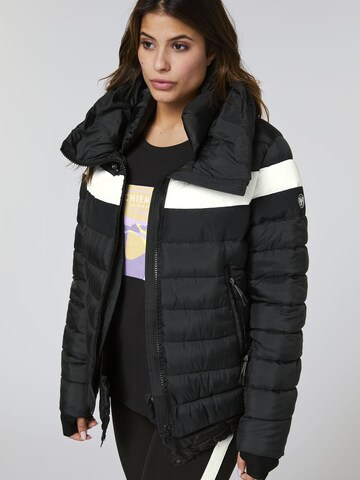 CHIEMSEE Athletic Jacket in Black