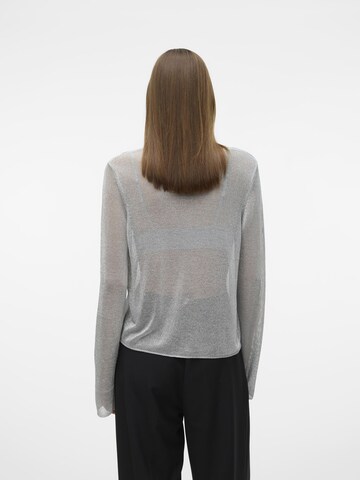 VERO MODA Trui 'NOVA' in Zilver