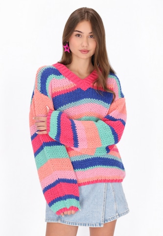 MYMO Trui in Roze: voorkant