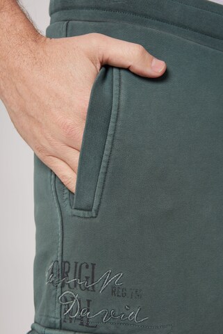 CAMP DAVID Regular Cargo trousers 'Tree House' in Green