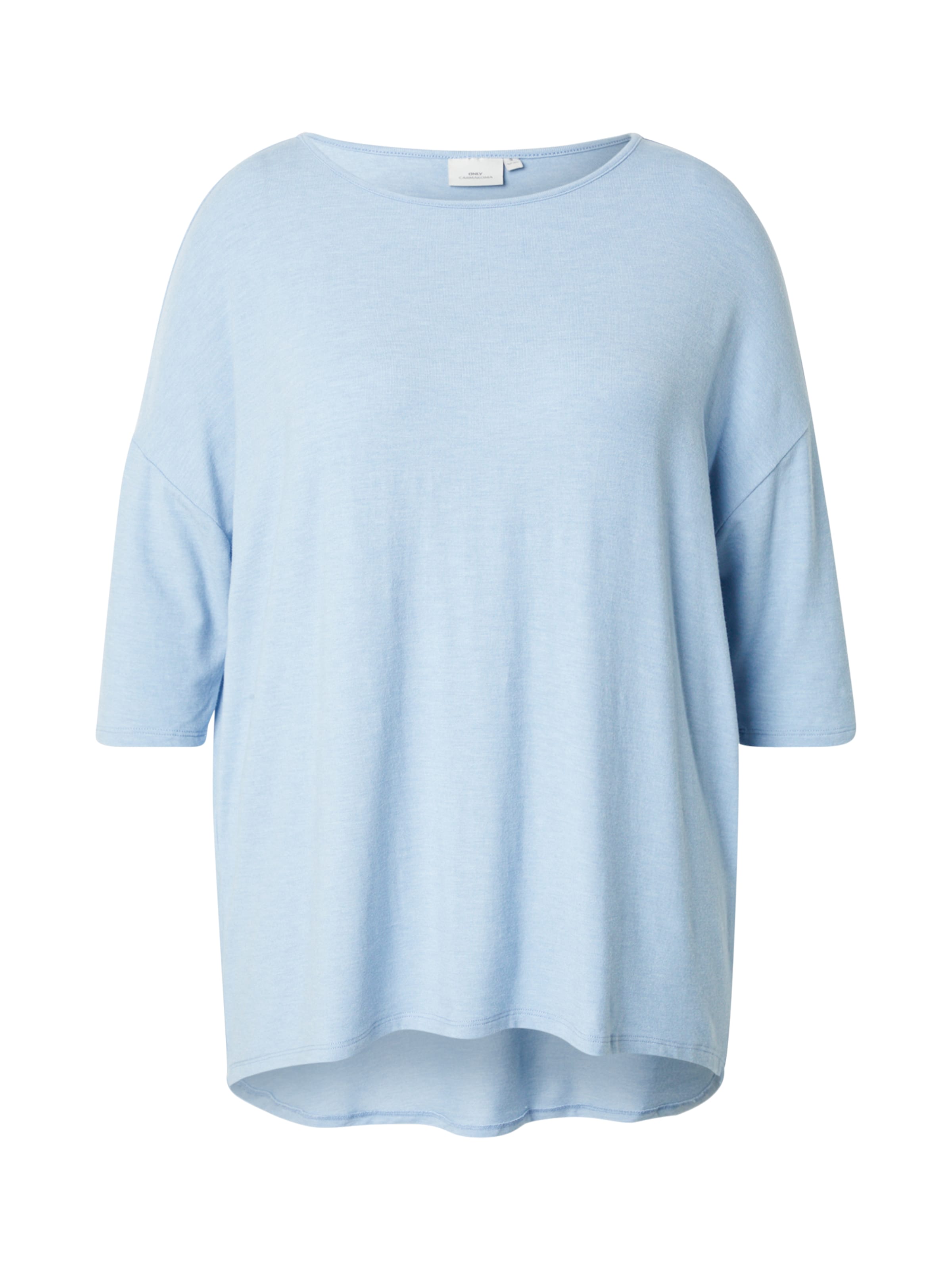 Maglietta 'CARLamour' di ONLY Carmakoma in blu: frontale