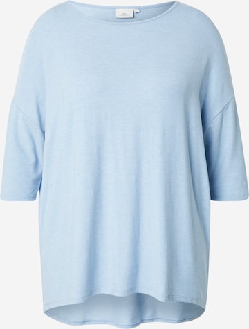 T-shirt 'CARLamour' ONLY Carmakoma en bleu : devant