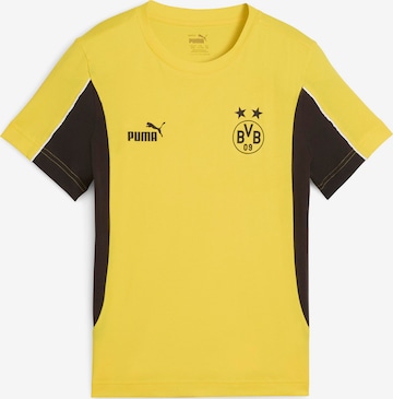 Tricou funcțional 'Borussia Dortmund FtblArchive' de la PUMA pe galben: față