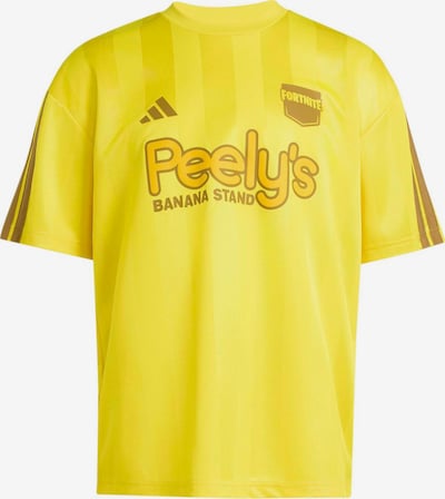 XS dydžio Sportiniai marškinėliai 'ADIDAS x FORTNITE TIRO' iš ADIDAS SPORTSWEAR, spalva – šviesiai mėlyna / medaus spalva / šviesiai geltona, Prekių apžvalga