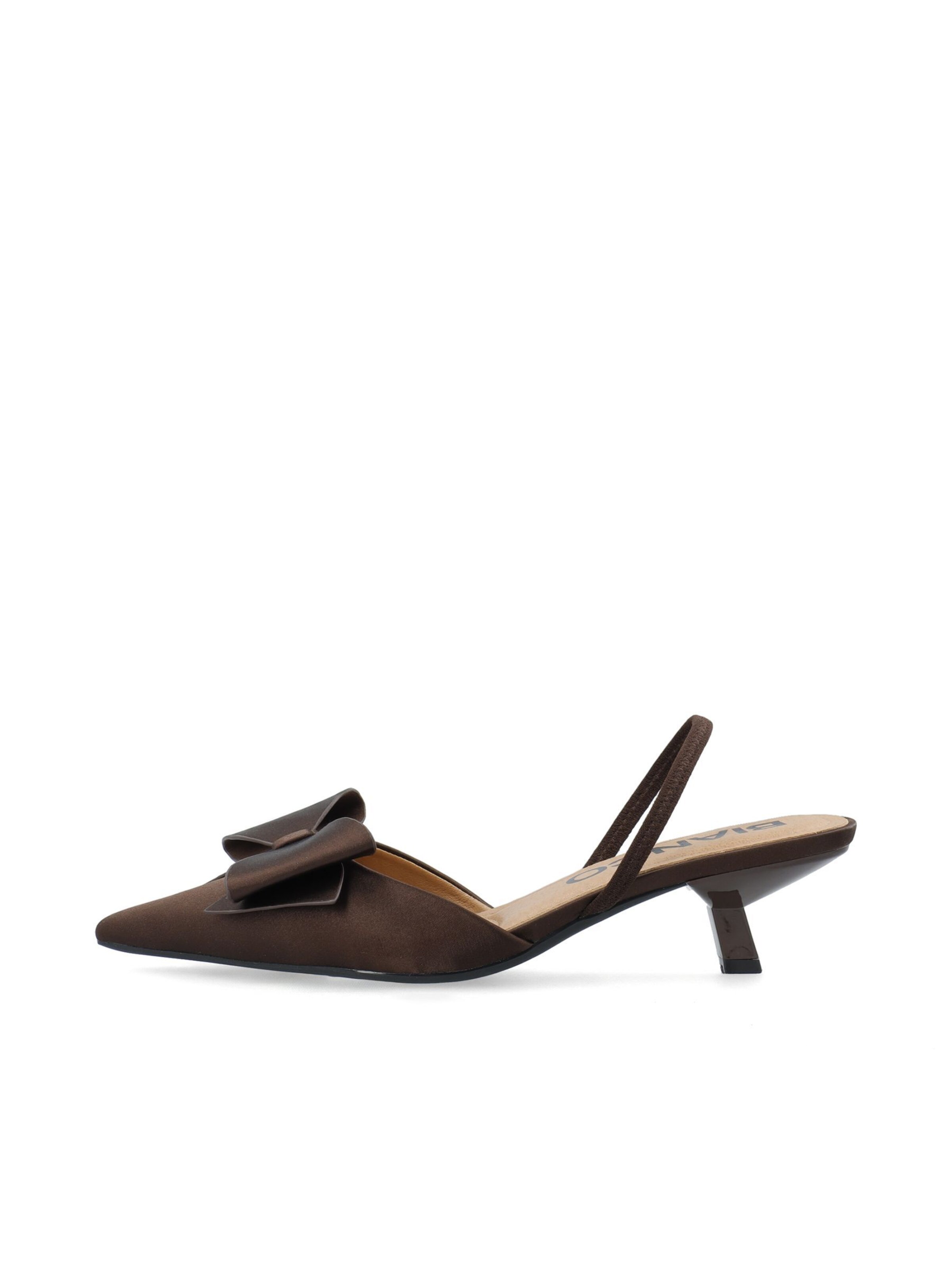 Bianco Slingpumps 'Kristin' in Braun: Vorderseite
