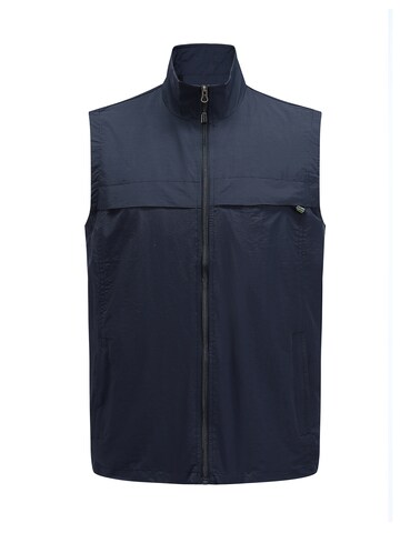 Youthup Vest in Blue: front