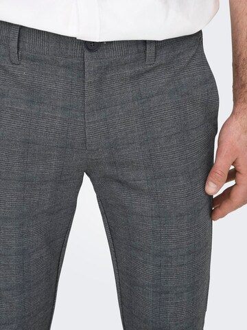 Only & Sons Slimfit Hose 'ONSMark' in Blau