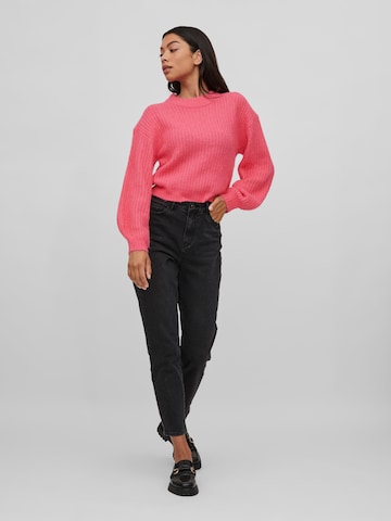 VILA Sweater 'FELO' in Pink