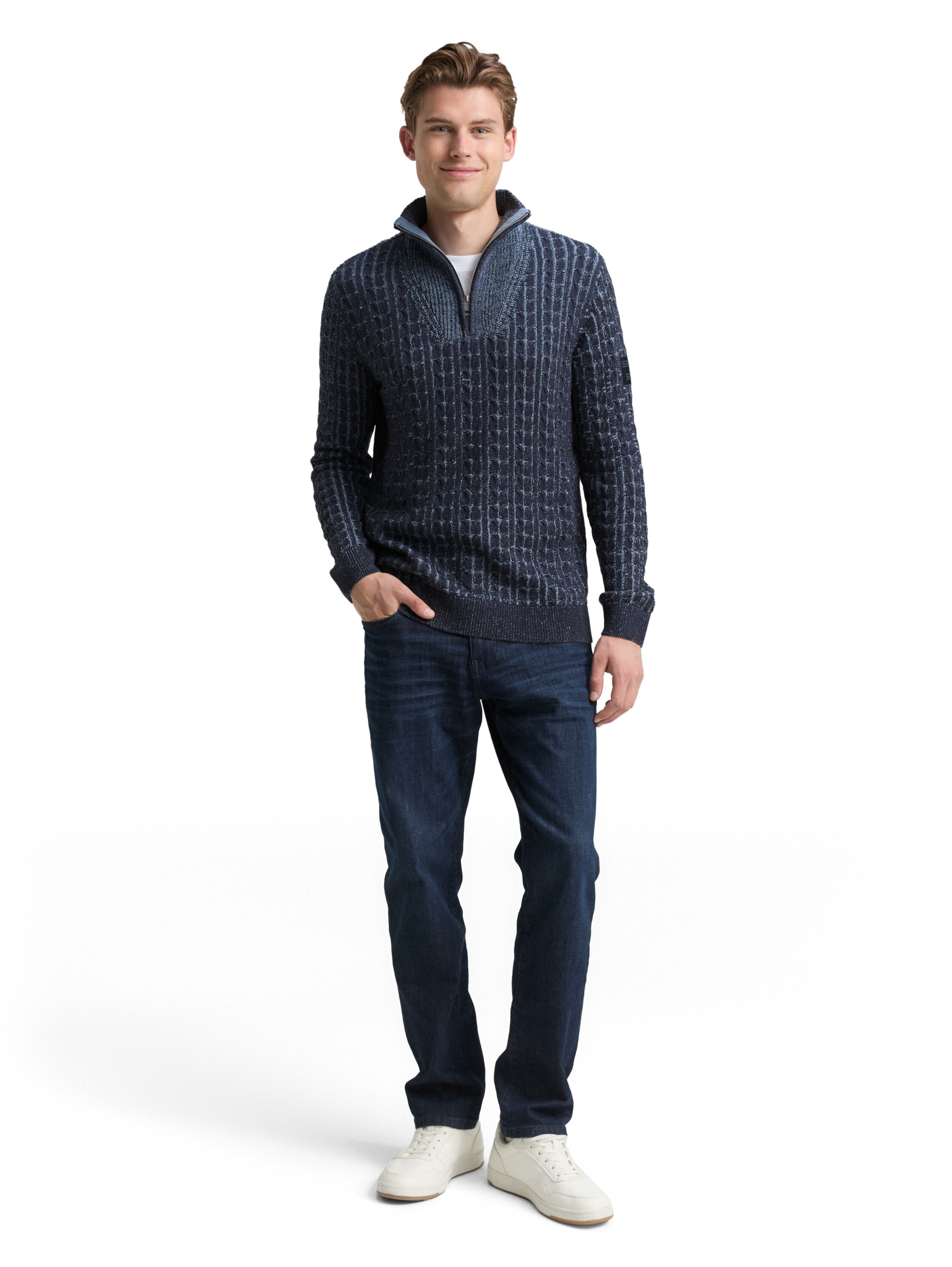 TOM TAILOR Свитер в Синий