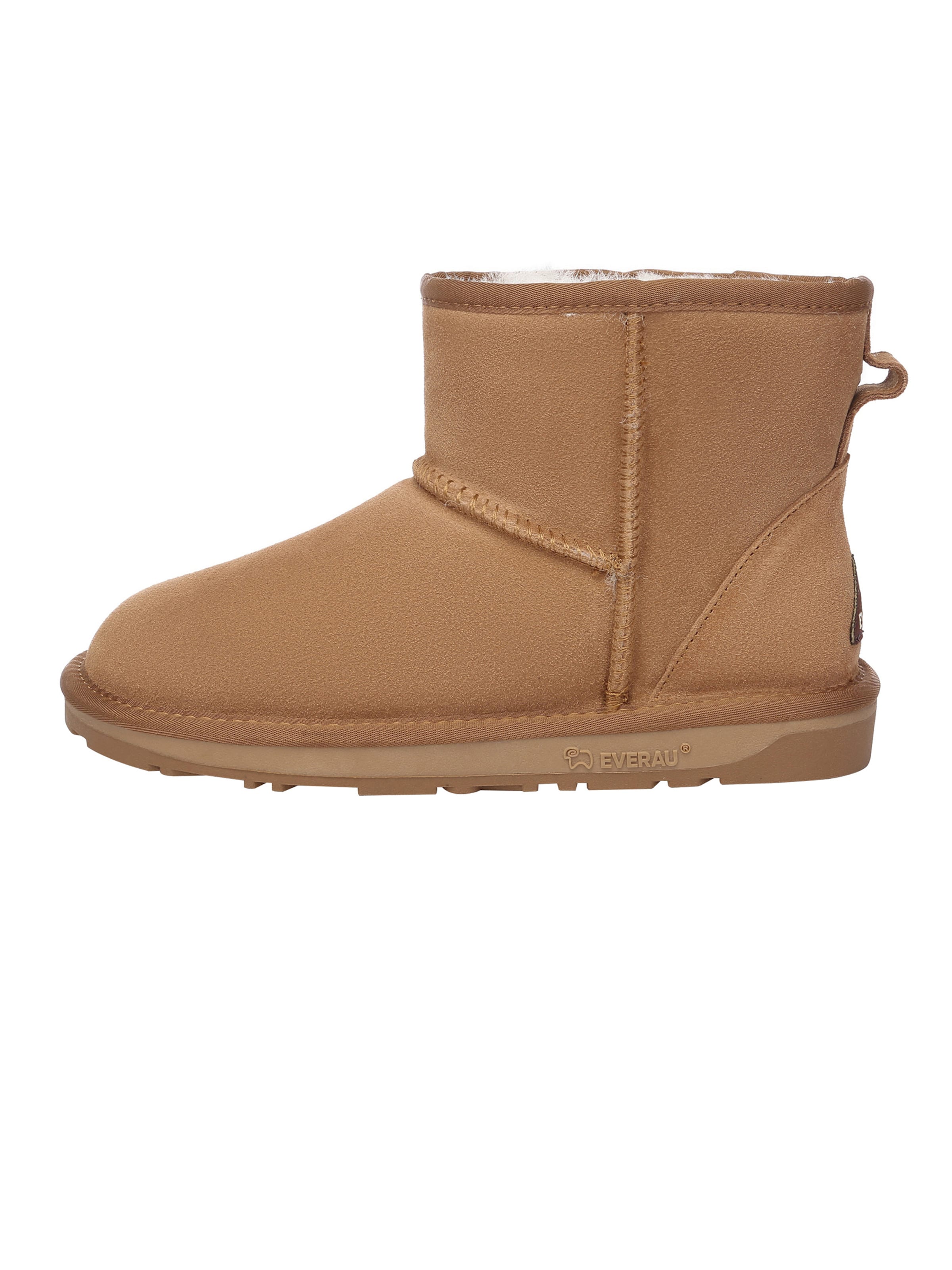 Everau Boots 'Emu' in Braun: Vorderseite