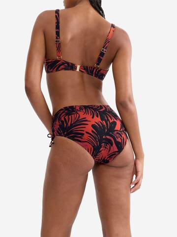 TRIUMPH Bikinibroek ' Red Label Summer Palm ' in Bruin